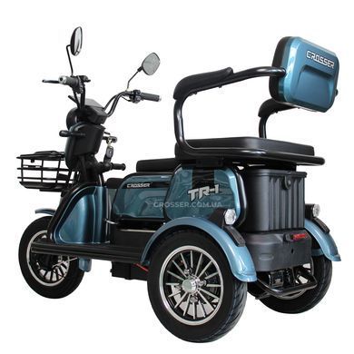 Купити Електроскутер триколісний Crosser TR1 1500W 24AH  | crosser