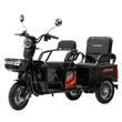 Електроскутер триколісний Crosser TR5 PRO LFP Transit 1500W LiFePo4 30AH (Чорний)