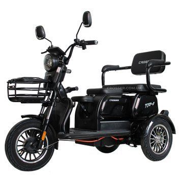 Купити Електроскутер триколісний Crosser TR1 PRO LFP 1500W LiFePo4 30AH  | crosser