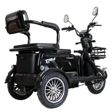 Купити Електроскутер триколісний Crosser TR1 PRO LFP 1500W LiFePo4 30AH  | crosser