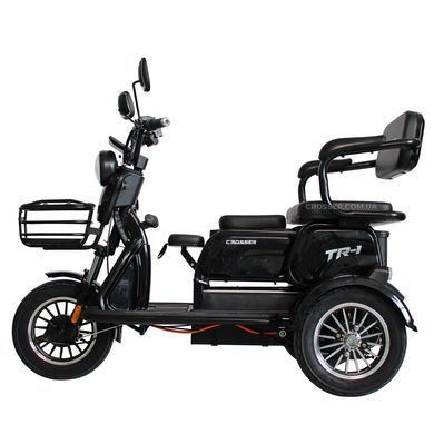 Купити Електроскутер триколісний Crosser TR1 PRO LFP 1500W LiFePo4 30AH  | crosser