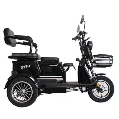 Купити Електроскутер триколісний Crosser TR1 PRO LFP 1500W LiFePo4 30AH  | crosser