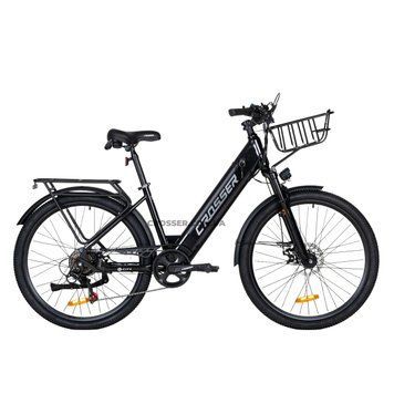 Купити Електровелосипед E-City PRO 500W 10.4AH 48V  | crosser