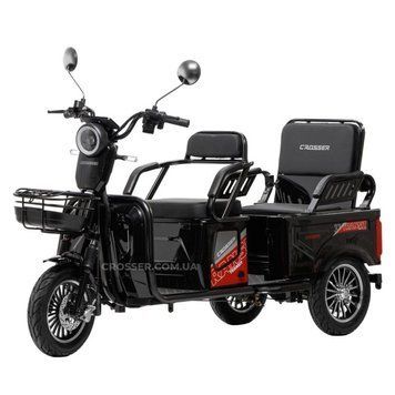 Купити Електроскутер триколісний Crosser TR5 Transit 1200W 24AH  | crosser