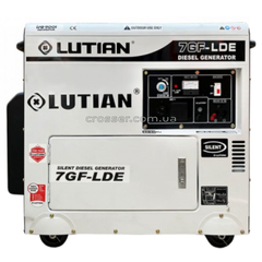 Купить Генератор дизельный Lutian 7GF-LDE (8 кВт) | crosser