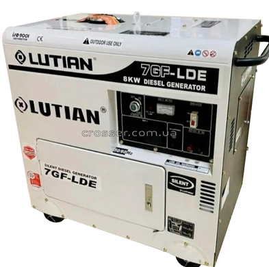 Купить Генератор дизельный Lutian 7GF-LDE (8 кВт) | crosser