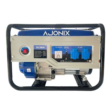 Купить Генератор бензиновый AJONIX DL3800 (3,5 Квт) + Колеса | crosser