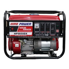 Купить Генератор бензиновый HIRO POWER HP9850DX (3,3 кВт) Hiropower | crosser