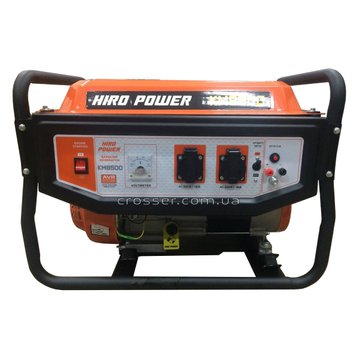 Купити Генератор бензиновий HIRO POWER KM8500 (3,8 кВт) Hiropower  | crosser